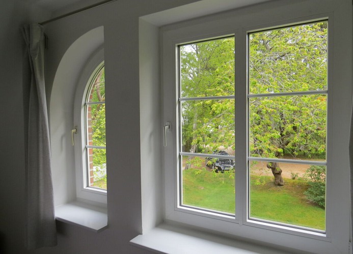 Blick aus dem Schlafzimmer