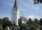 Kirchturm Nebel