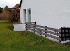 Fahrradständer am Haus