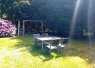 Garten hinter dem Haus