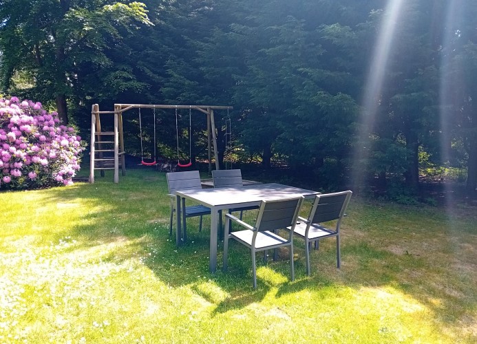 Garten hinter dem Haus