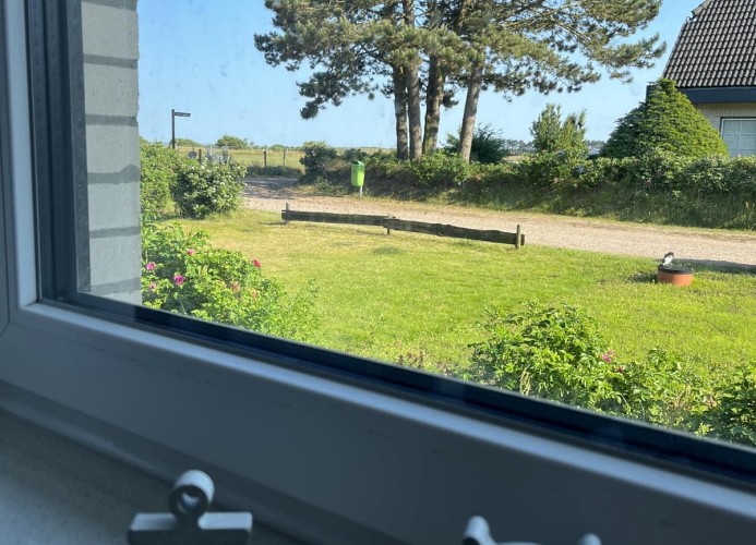 Blick aus Wohnstube