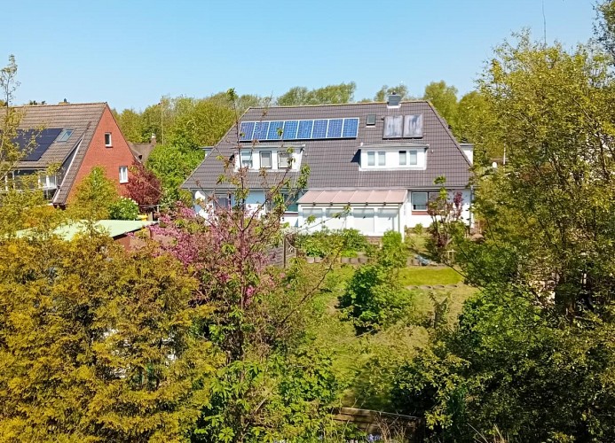 Blick aus Küchenfenster