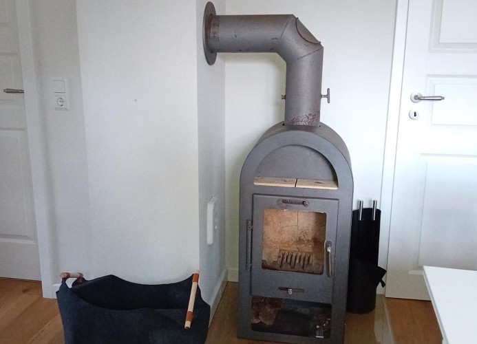 Kamin in der Küche